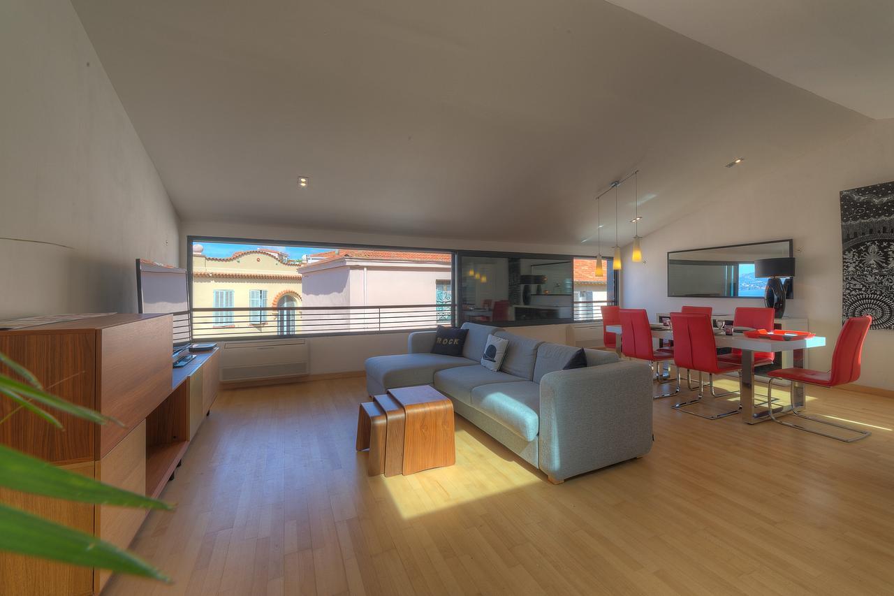 IMMOGROOM - Wonderful duplex - Sea view - AC- Le SUQUET Cannes Exterior foto